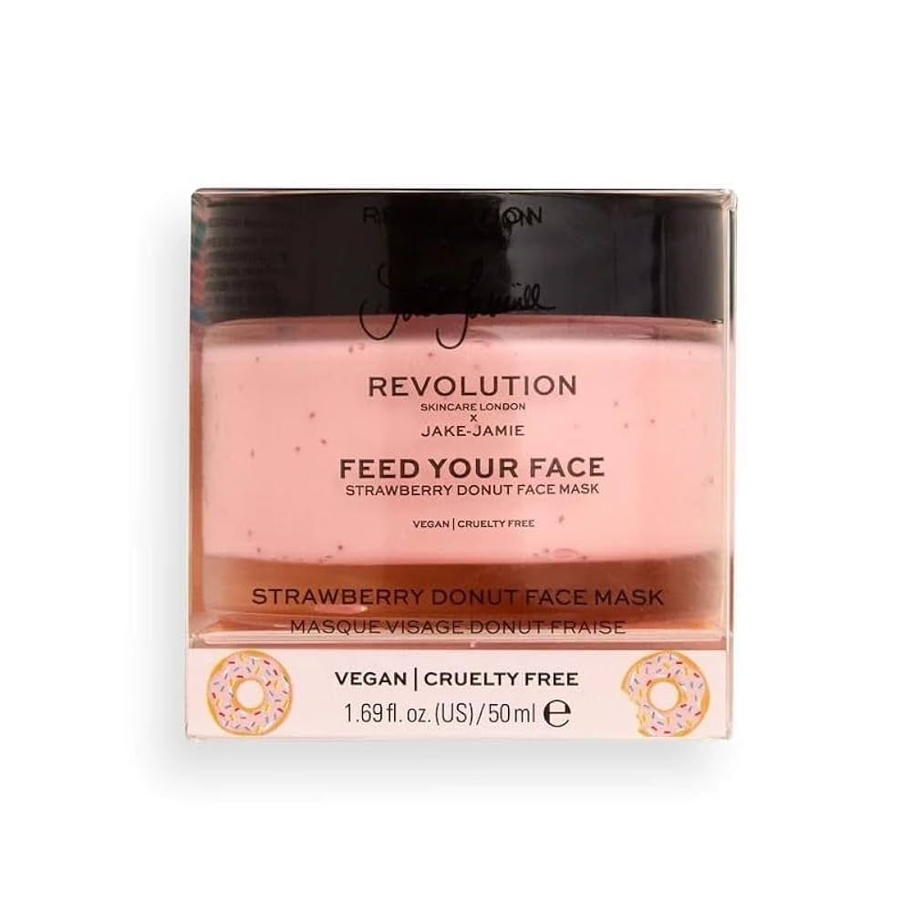 089/ Revolution Skincare x Jake Jamie Strawberry Donut Face Mask